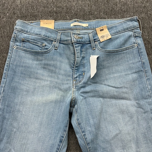 Levi's 311 Shaping Skinny Jeans Womens Size 33x30 16 Short Blue Light Wash - Picture 4 of 13